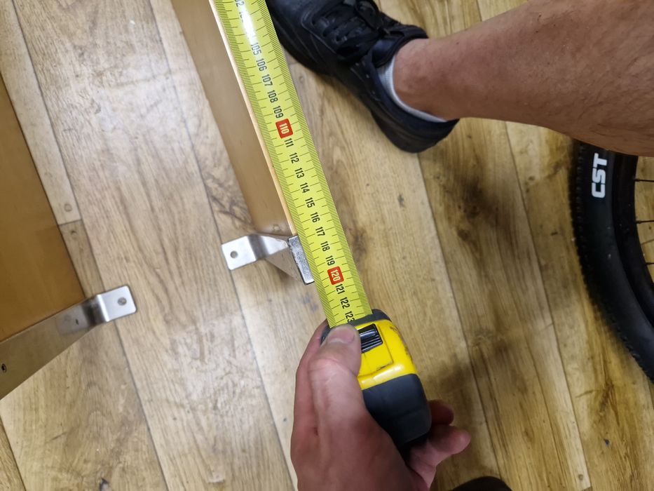 Półki ścienne IKEA Ekby Jarpen 2 szt  120cm  drewniane pax