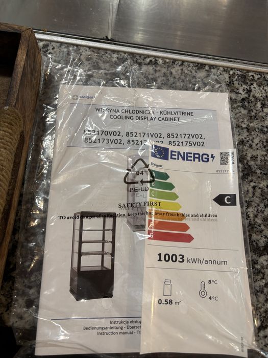 Sprzedam witryne chlodniczą/ lodowkę