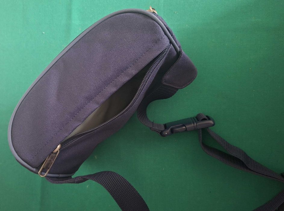 Bolsa de cintura Samsonite, cor azul, como nova