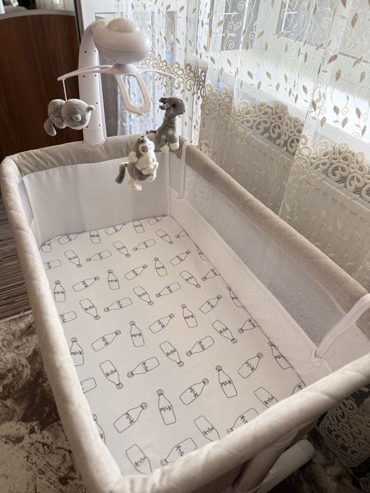 Дитяче ліжко-гойдалка CARRELLO Bloom CRL-10304 Cream Beige