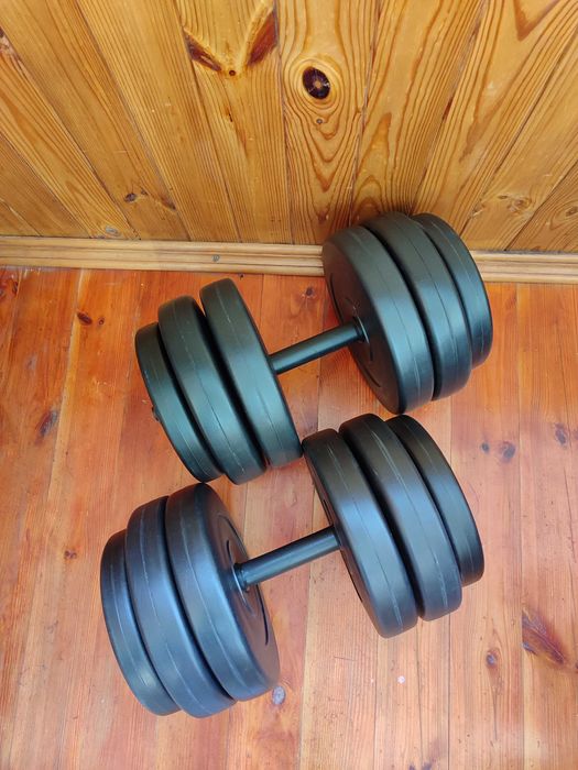 Гантелі розбірні 2 по 25 кг композитні гантели разборные: 1 499 грн ...