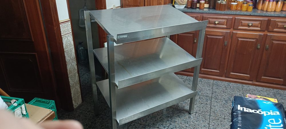 Expositor Bacalhau em inox