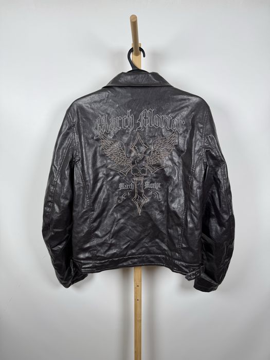 Stegol Stella & Drago kurtka skórzana bomberka skóra ekologiczna jacket M