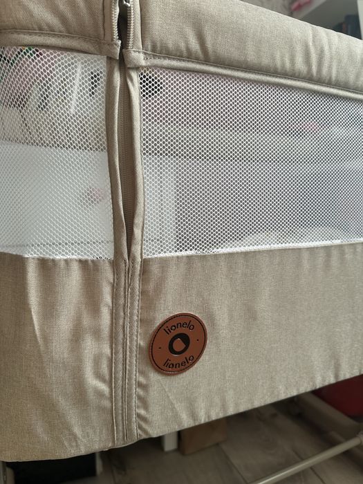 Dostawka do łóżka Lionelo Aurora Beige Cappuccino