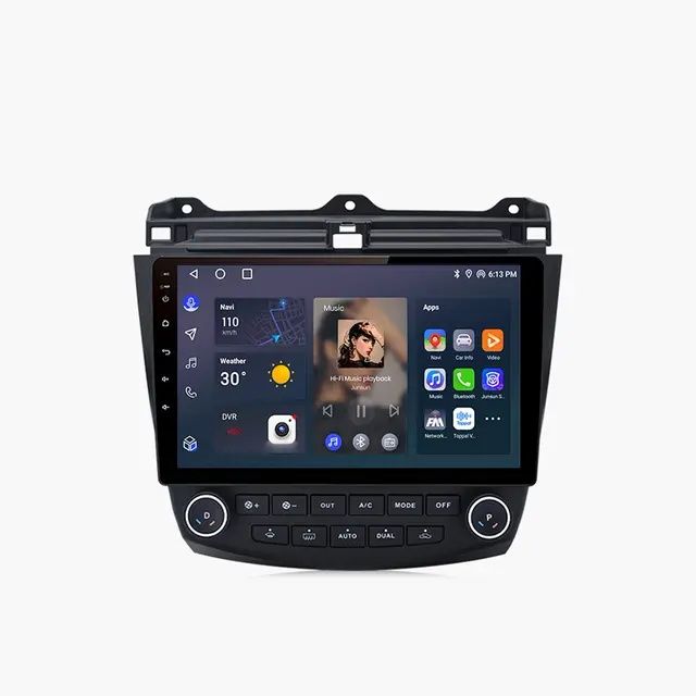 Rádio 10" android HONDA ACCORD 7 de 2/32GB CARPLAY WIFI GPS Novo