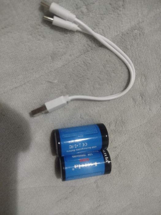 Pilhas recarregável tamanho c