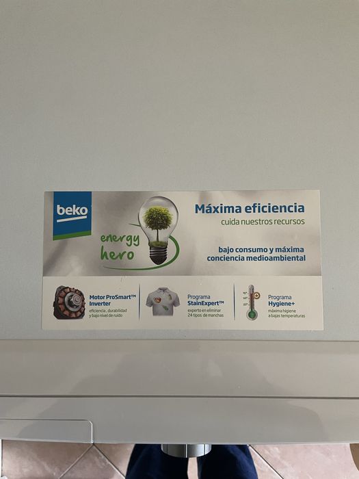 Máquina de lavar Beko 8kg