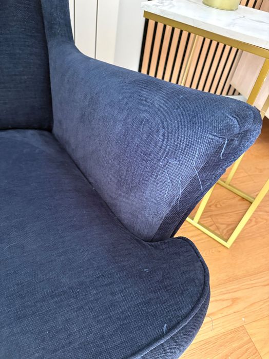 Cadeirão azul ikea