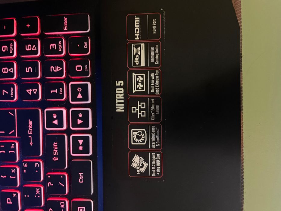 ноутбук acer nitro