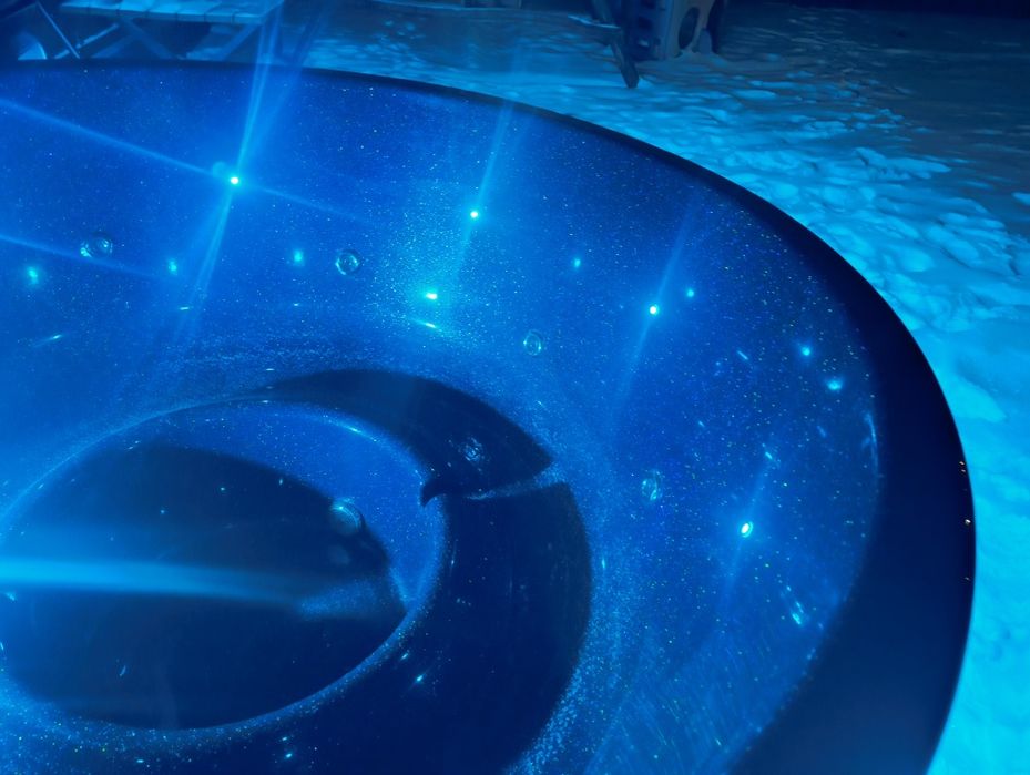 HotTub Balia Ogrodowa Bania Jacuzzi SPA PIEC XXL NOWA 200cm