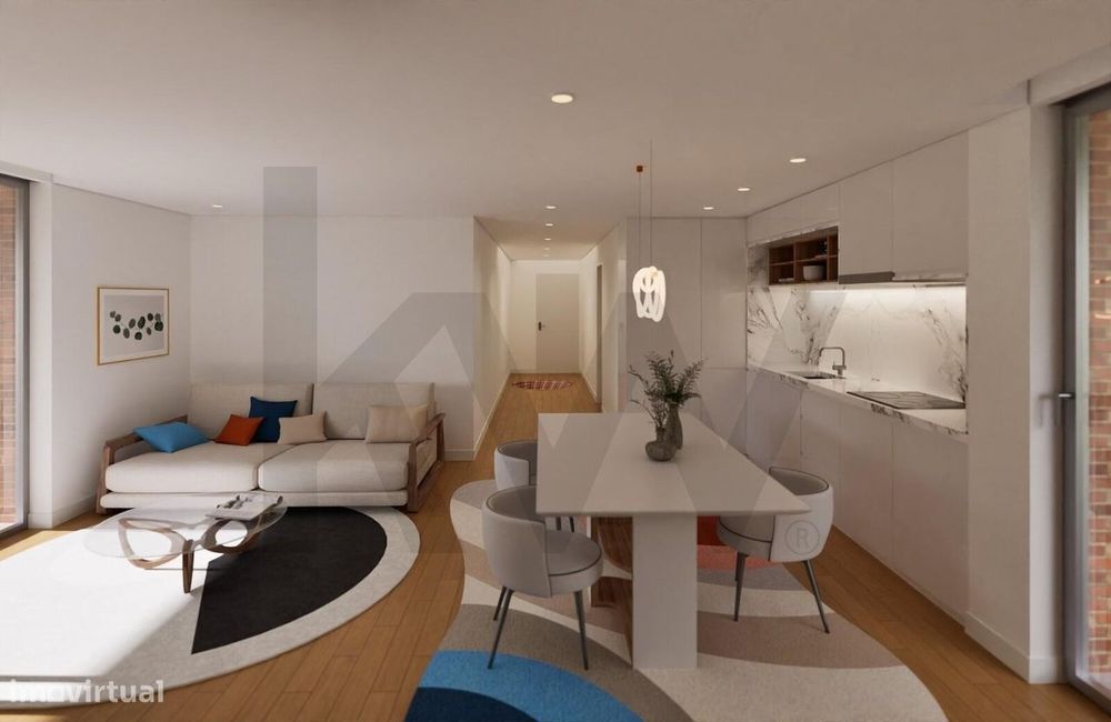 Obra Nova - Apartamento T2 C/ Garagem