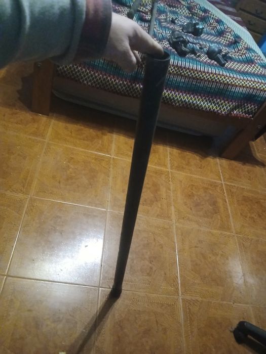 Canas de pesca em bom estado