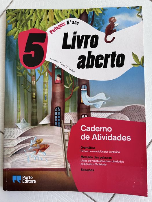 Livro Aberto Português 5 ano - caderno de atividades