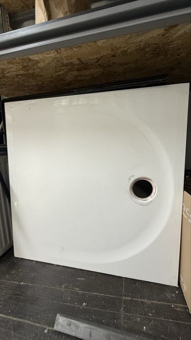 Kabina i brodzik z odplywem 90cm x90cm uzywana