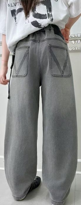 Сірі широкі джинси бегі baggy баги серые широкие джинсы багги беги