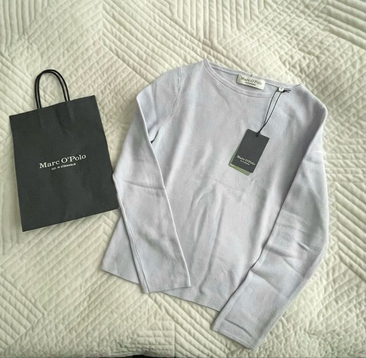 Sweter Marc o’polo błękitny xs nowy