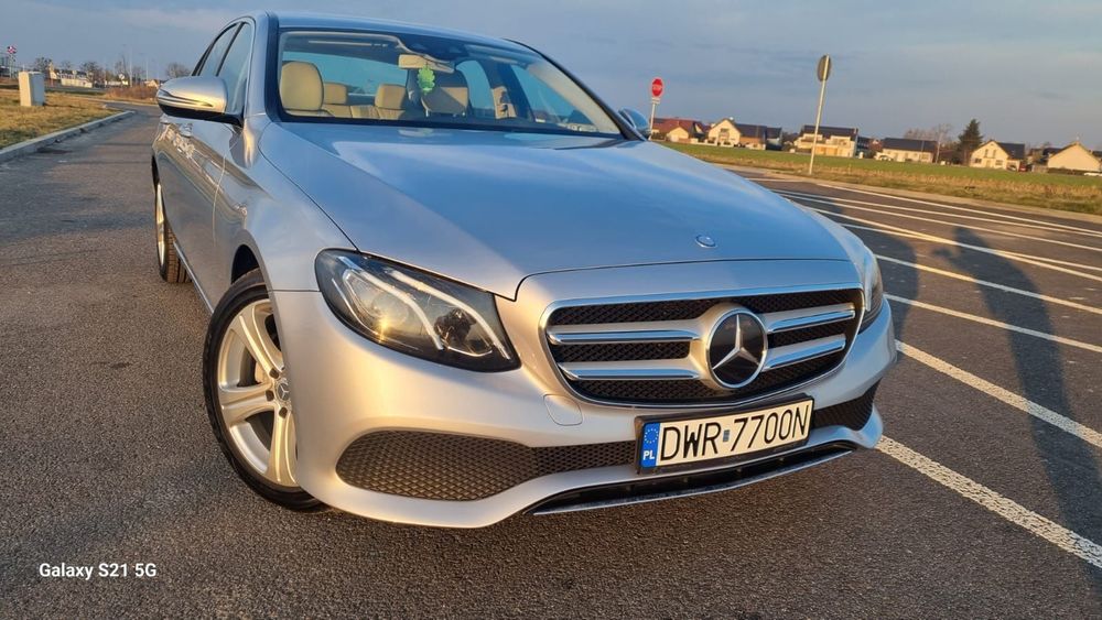 Mercedes-Benz Klasa E Mercedes w213 E-klasa E200 benzyna 2.0