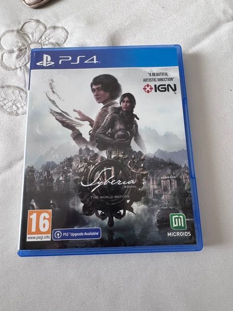 SYBERIA The world before PS4 upgrade do PS5