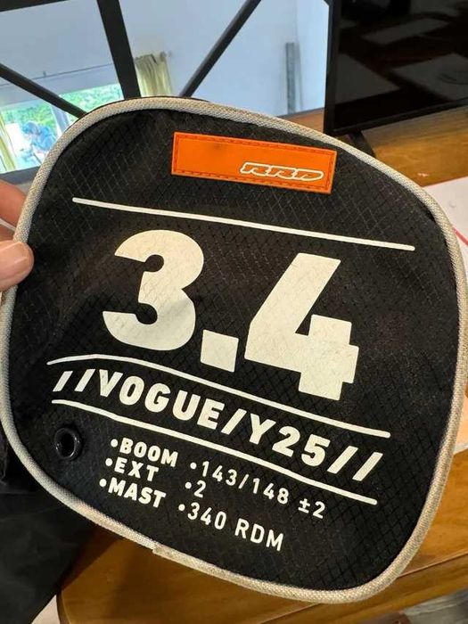 3.4 vela de windsurf RRD Vogue / Y25