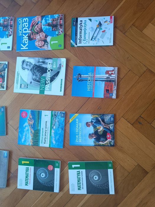 podręczniki do 1,2 klasy szkoły średniej