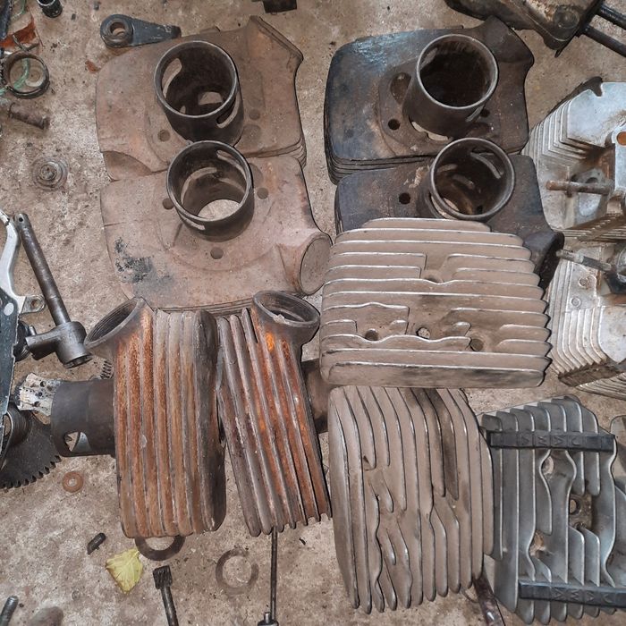 Картера,циліндри,головки ява JAWA 638, 634.ява 350