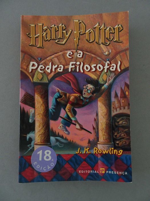 Livro Harry Potter e a Pedra Filosofal - J. K. Rowling