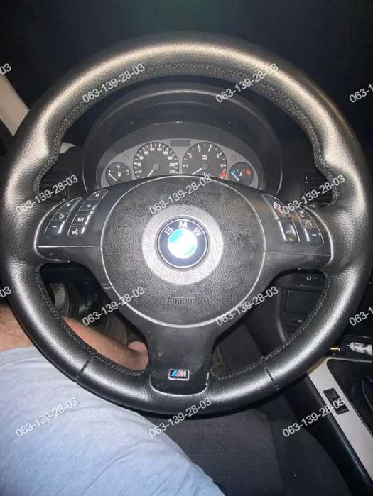 BMW E46 318i 325i E39 E53 E38 X5 Оплетка чехол на руль БМВ