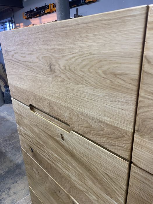 Komoda debowa 130x120x50