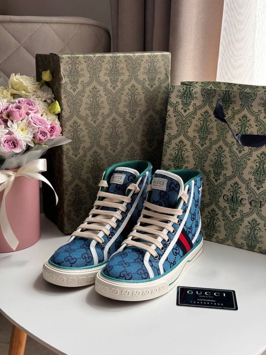 Кеди текстиль | високі кеди 35 розмір