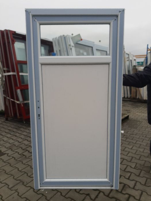 Drzwi Gospodarcze PCV 100x200 NOWE