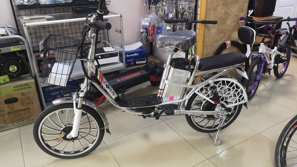 Електровелосипед 500W, 60V, 15Ah алюміній електро ровер