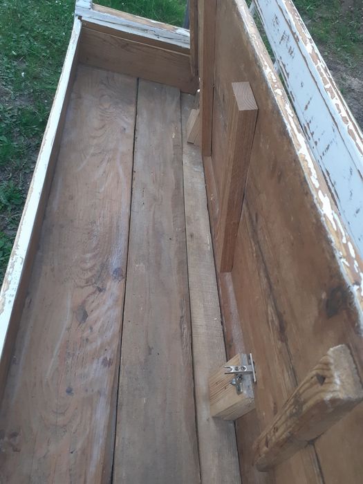 Ławka ogrodowa rustykalna