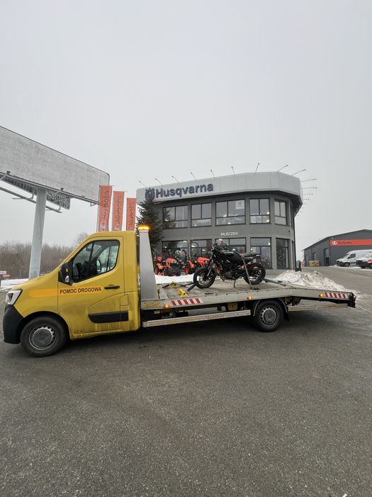 Pomoc drogowa autolaweta transport holowanie