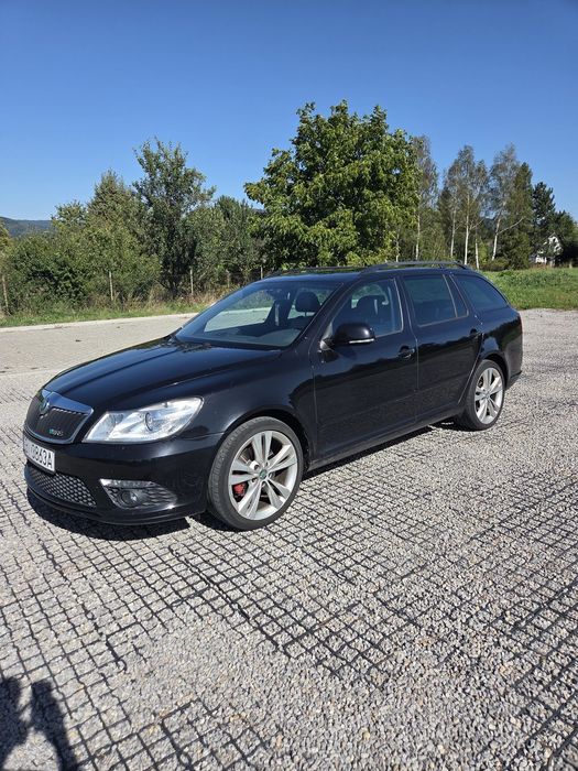 Skoda Octavia Skoda Octavia II RS kombi  BEZWYPADKOWE xenon alcantara