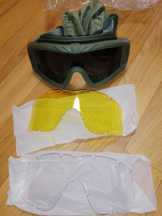 Очки тактические, защитные из USA. Xaegistac Airsoft Google's.