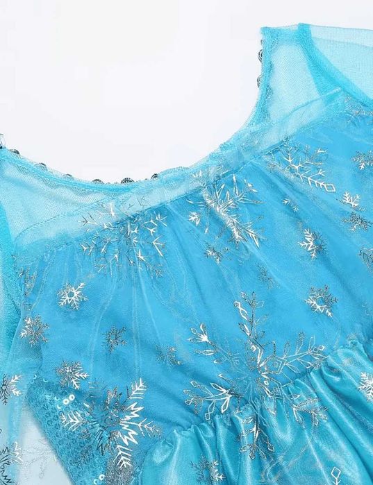Nowy strój Elsa Elza Kraina Lodu, r. 110 przebranie halloween