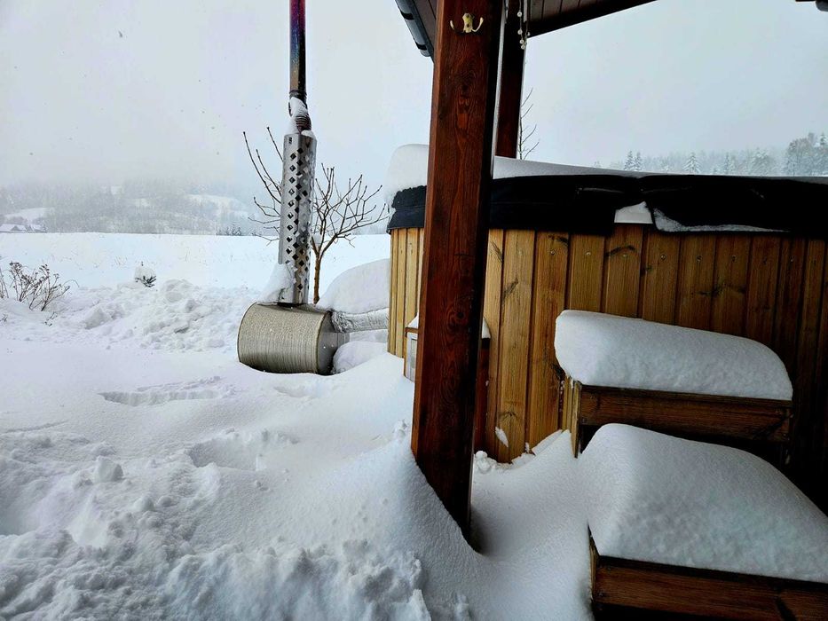 Domek z Jacuzzi, Sauną i Balią