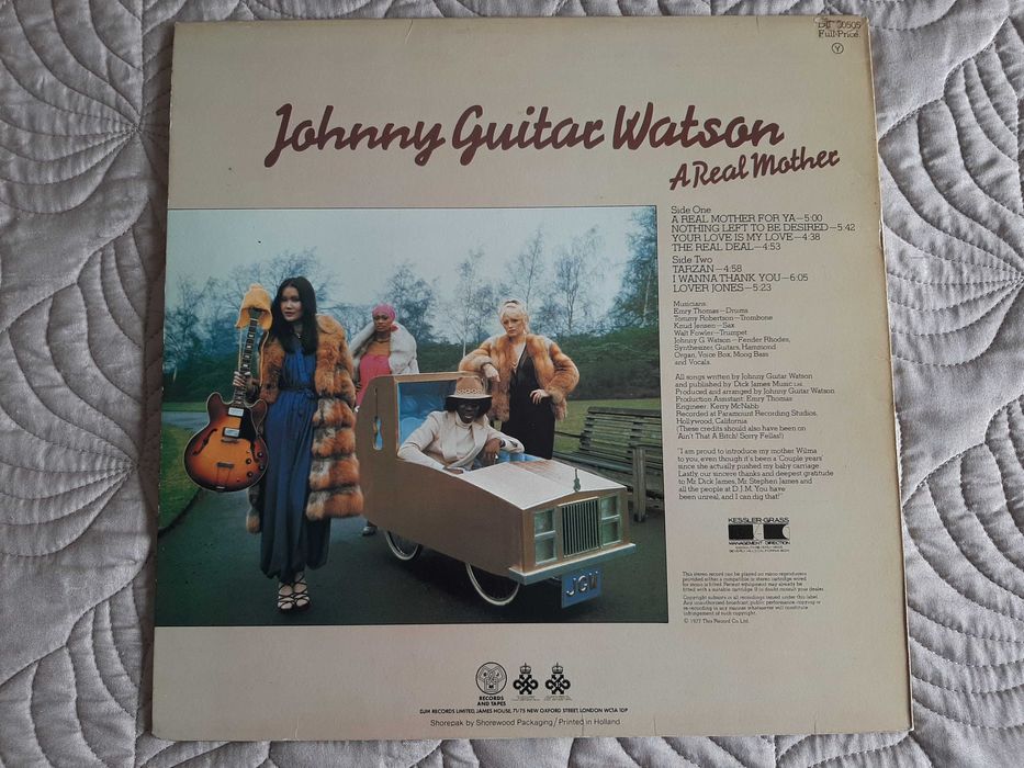 Johnny Guitar Watson - A Real Mother - Europa - Vinil LP