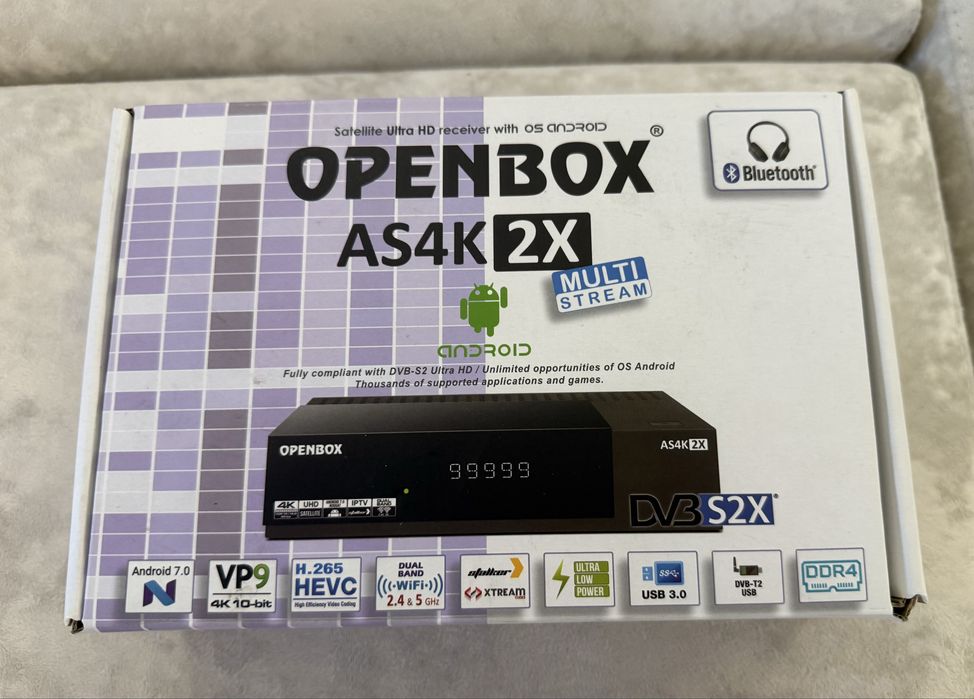 Продам сиутниковый ресивер Openbox AS4K 2X