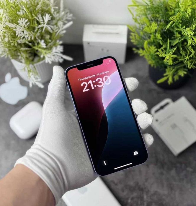 iPhone 12 Purple Ідеальний стан! Комплект! На подарунок!