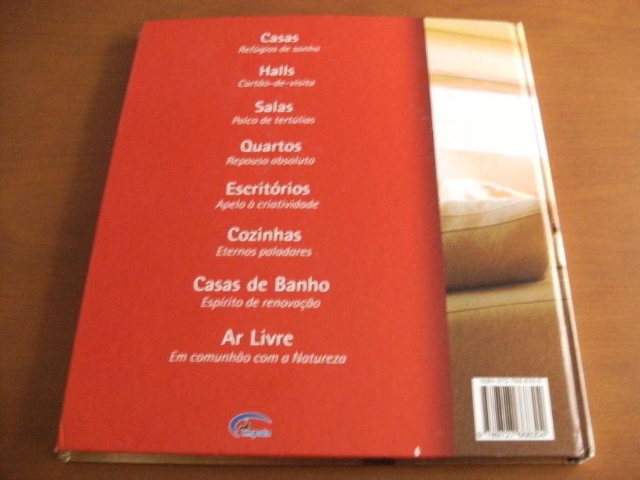 Livro sobre decorações