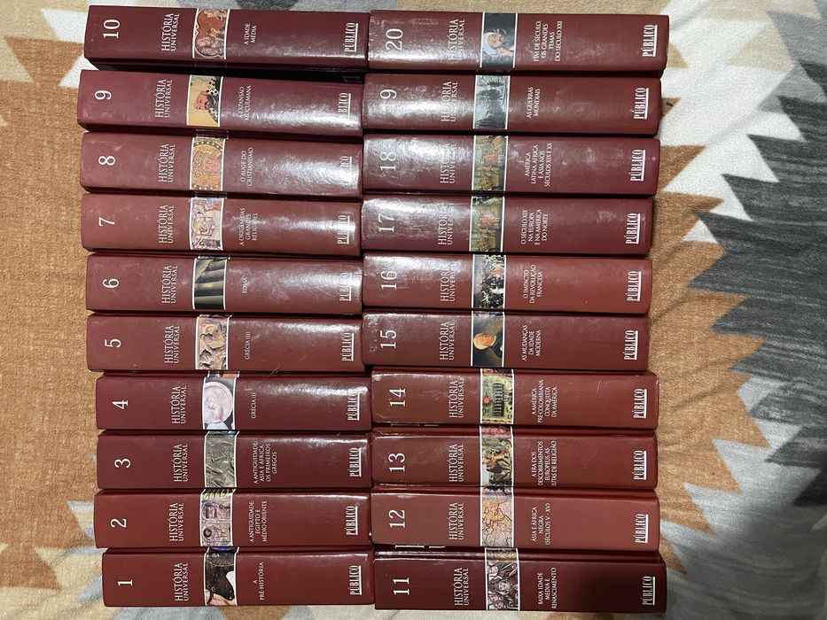 Coleção livros História Universal (20 livros)