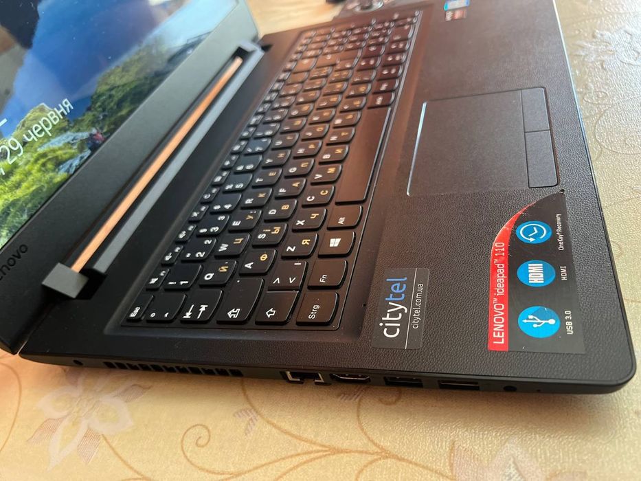 игровий ноутбук Lenovo Ideapad 110 15.6 FHD Core i5-6200U Ram 8GB SSD2