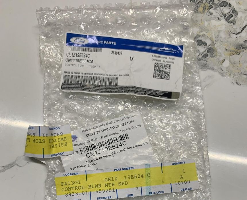 Ford sterowanie, przekaźnik opornica moduł