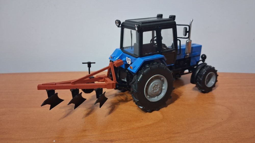 Трактор,МТЗ,ЮМЗ,Т 40,дт 75,т 150к,1 43,СССР,трактора,деагостини,плуг