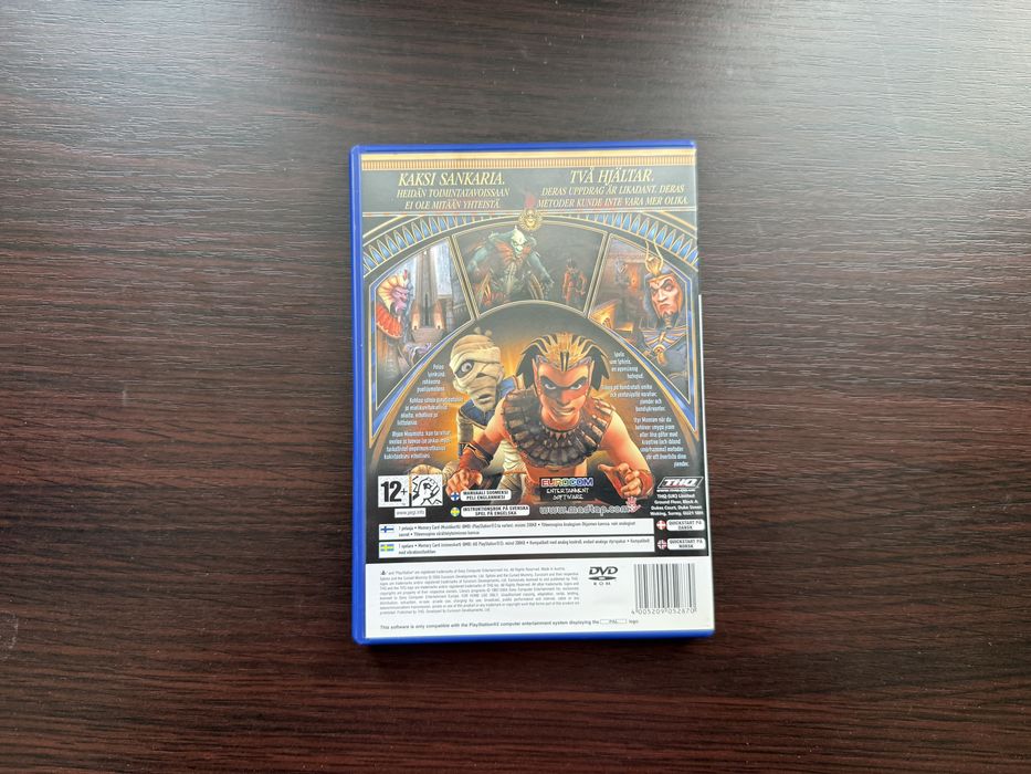 sphinx and the cursed mummy  ps2