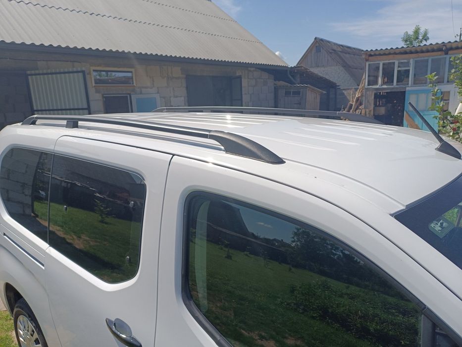 Рейлінги OmsaLine Solid для Citroen Berlingo/Multispace довга база (2 шт)