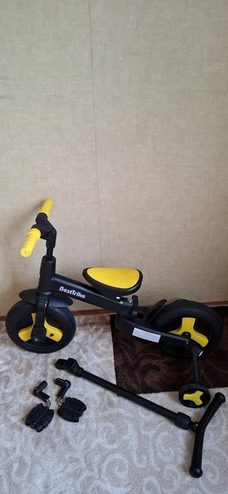 Дитячий триколісний велосипед-трансформер Best Trike