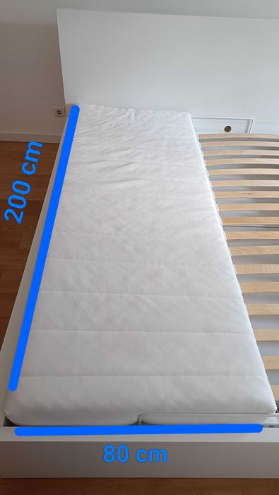 Colchão IKEA Asvang Espuma 80x200 cm
