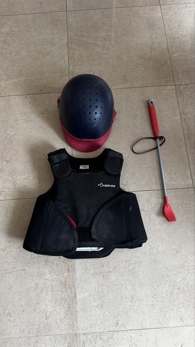 Conjunto colete - hipismo